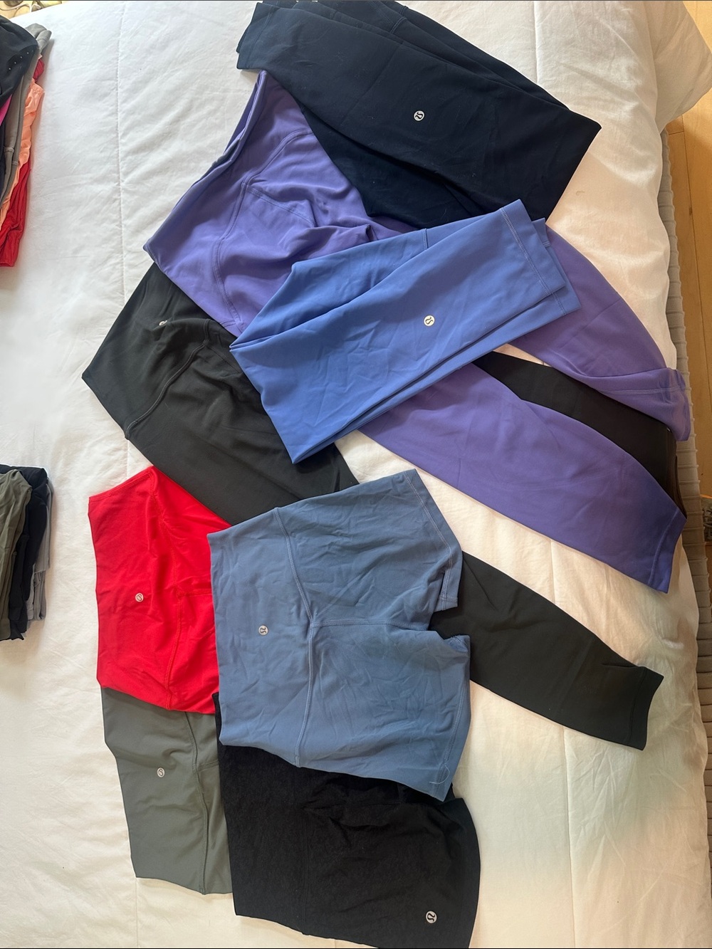 Assorted Lululemon Leggings & Shorts - Mixed Colors